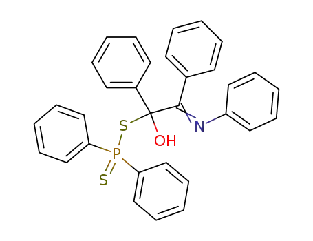 1-Hydroxy-2-<phenylimino>-1,2-diphenylethyl diphenylphosphinodithioate