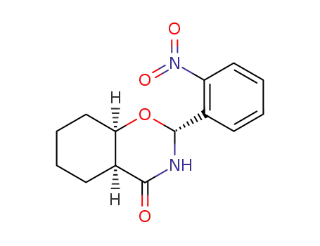 (2R,4aS,8aR)-2-(2-Nitro-phenyl)-octahydro-benzo[e][1,3]oxazin-4-one