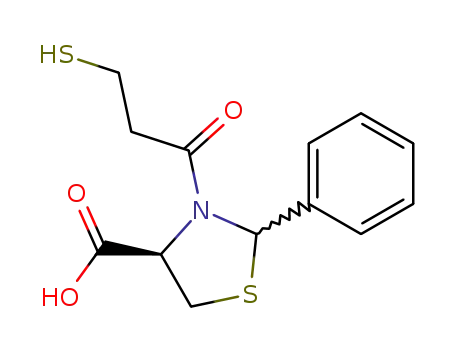 (R)-3-(3-Mercapto-propionyl)-2-phenyl-thiazolidine-4-carboxylic acid