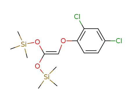 1-(2,2-Bis-trimethylsilanyloxy-vinyloxy)-2,4-dichloro-benzene