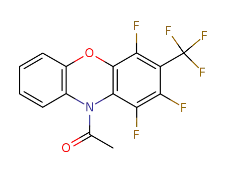 1-(1,2,4-Trifluoro-3-trifluoromethyl-phenoxazin-10-yl)-ethanone