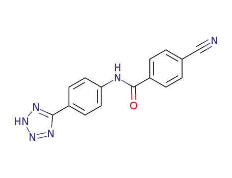 Benzamide, 4-cyano-N-[4-(1H-tetrazol-5-yl)phenyl]-