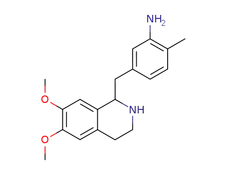 1-(3'-Amino-4'-methylbenzyl)-6,7-dimethoxy-1,2,3,4-tetrahydroisoquinoline