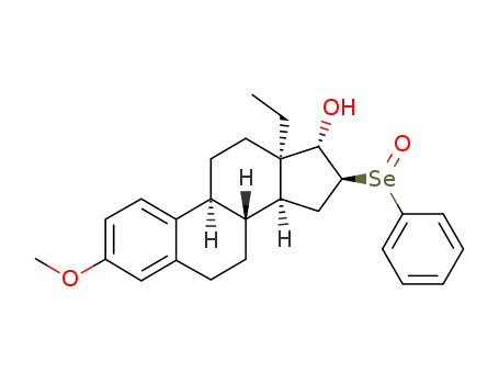 (R)-3-Methoxy-18-methyl-16β-phenylseleninyl-1,3,5(10)-oestratrien-17α-ol