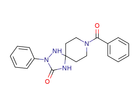 8-benzoyl-2-phenyl-1,2,4,8-tetraazaspiro<4.5>decan-3-one