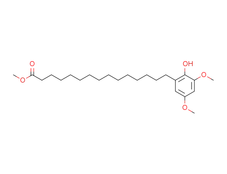 Methyl 15-(2-hydroxy-3,5-dimethoxyphenyl)pentadecanoate