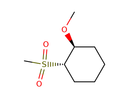 trans-1-methoxy-2-(methylsulfonyl)cyclohexane