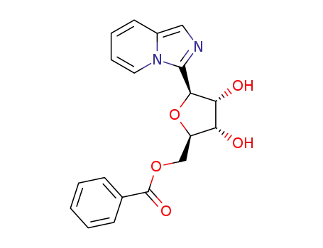 3-(5-O-benzoyl-β-D-ribofuranosyl)imidazolo<1,5-a>pyridine