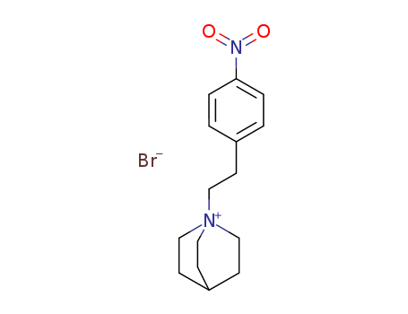1-[2-(4-nitrophenyl)ethyl]-1-azoniabicyclo[2.2.2]octane,bromide
