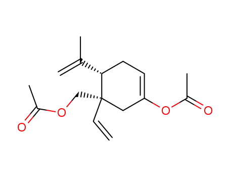 (4S,5R)-1-acetoxy-5-acetoxymethyl-4-isopropenyl-5-vinylcyclohex-1-ene