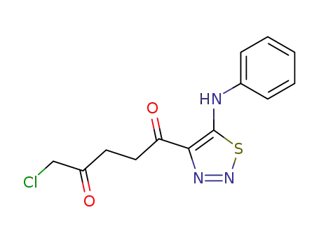 5-chloro-1,4-diketo-1-(5-phenylamino-1,2,3-thiadiazol-4-yl)pentane