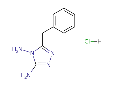 5-Benzyl-[1,2,4]triazole-3,4-diamine; hydrochloride