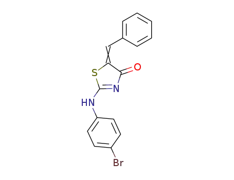 5-benzylidene-2-[(4-bromophenyl)imino]-1,3-thiazolidin-4-one
