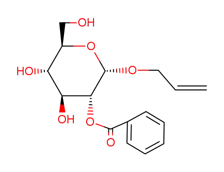 Allyl 2-O-Benzoyl-α-D-glucopyranoside