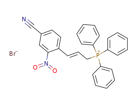Phosphonium, [3-(4-cyano-2-nitrophenyl)-2-propenyl]triphenyl-, bromide