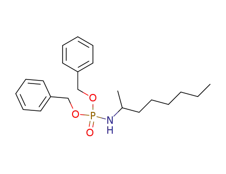(1-Methyl-heptyl)-phosphoramidic acid dibenzyl ester