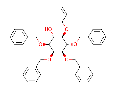 5-O-allyl-1,2,3,4-tetra-O-benzyl-myo-inositol