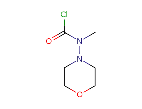 Molecular Structure of 132540-62-6 (Carbamic chloride, methyl-4-morpholinyl-)