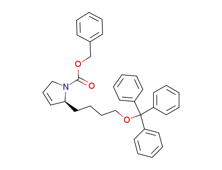 (S)-2-(4-Trityloxy-butyl)-2,5-dihydro-pyrrole-1-carboxylic acid benzyl ester
