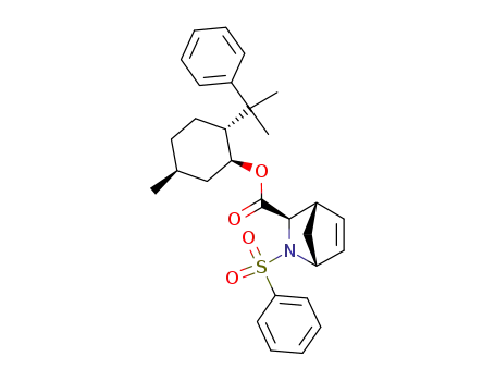 (1R,3R,4S)-2-Benzenesulfonyl-2-aza-bicyclo[2.2.1]hept-5-ene-3-carboxylic acid (1S,2R,5S)-5-methyl-2-(1-methyl-1-phenyl-ethyl)-cyclohexyl ester