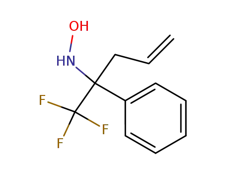 N-(1-Phenyl-1-trifluoromethyl-but-3-enyl)-hydroxylamine