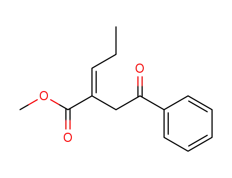 methyl E-2-(2-oxo-2-phenylethyl)pent-2-enoate