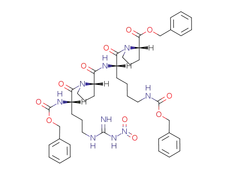 Z-Arg(NO<sub>2</sub>)-Pro-Lys(Z)-Pro-OBzl