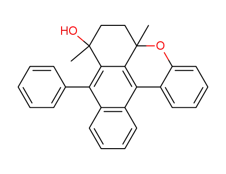 5a,8-dimethyl-9-phenyl-5a,6,7,8-tetrahydronaphtho<3,2,1-k,l>xanthene-8-ol
