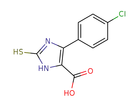 1H-Imidazole-4-carboxylic acid,
5-(4-chlorophenyl)-2,3-dihydro-2-thioxo-