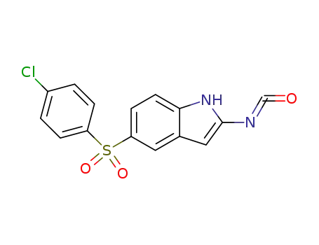 5-(p-chlorophenylsulfonyl)indolyl 2-isocyanate
