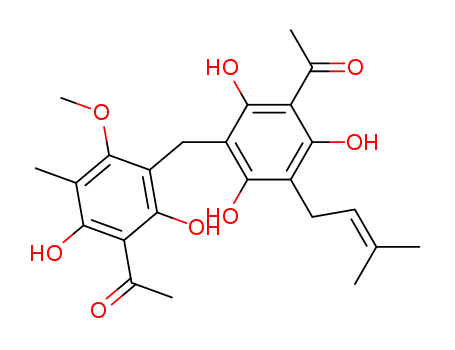 Molecular Structure of 86828-07-1 (mallotojaponin)