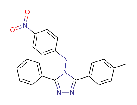 4-(p-nitroanilino)-3-phenyl-5-(p-tolyl)-1,2,4-triazole