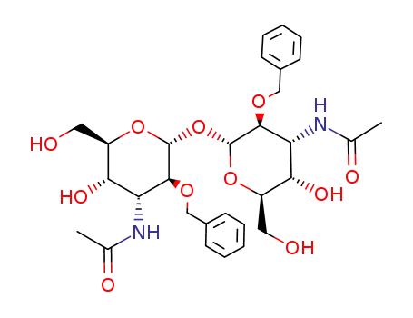 3-acetamido-2-O-benzyl-3-deoxy-α-D-altropyranosyl 3-acetamido-2-O-benzyl-3-deoxy-α-D-altropyranoside