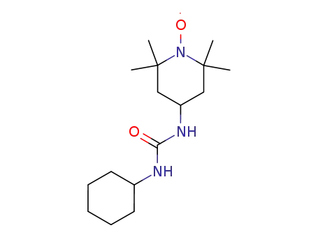 1-cyclohexyl-3-(2'.2'.6'.6'-tetramethyl-piperidin-4'-yl-1'-oxyl)-urea