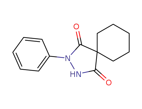 Molecular Structure of 16418-56-7 (2-Phenyl-2,3-diazaspiro[4.5]decane-1,4-dione)