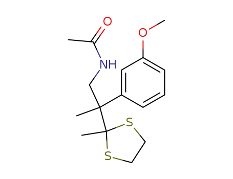 N-acetyl-2-(3-methoxyphenyl)-2-(2-methyldithiolan-2-yl)propylamine