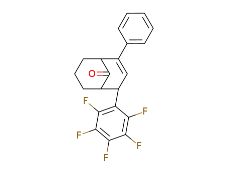 2-pentafluorophenyl-4-phenylbicyclo<3.3.1>non-3-en-9-one