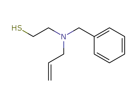 N-benzyl N-allyl amino-2 ethanethiol-1