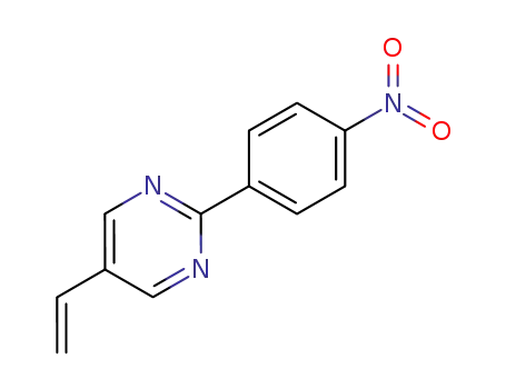 2-(4-Nitro-phenyl)-5-vinyl-pyrimidine