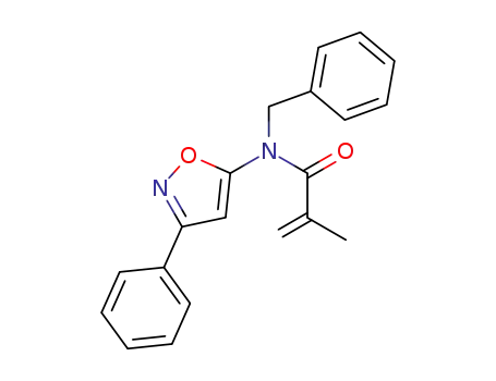 N-Benzyl-2-methyl-N-(3-phenyl-isoxazol-5-yl)-acrylamide