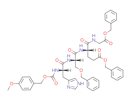 Z(OMe)-His-Ser(Bzl)-Glu(OBzl)-Gly-OBzl