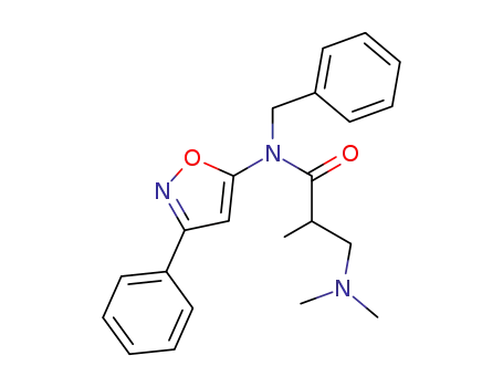 N-Benzyl-3-dimethylamino-2-methyl-N-(3-phenyl-isoxazol-5-yl)-propionamide
