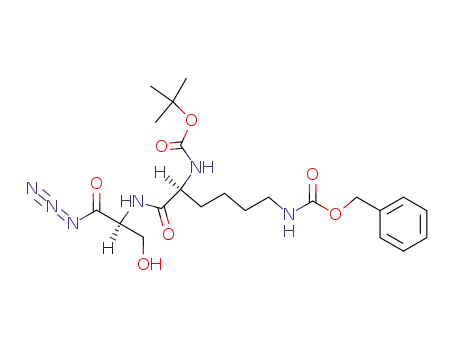 Boc-Lys(Z)-Ser-N<sub>3</sub>