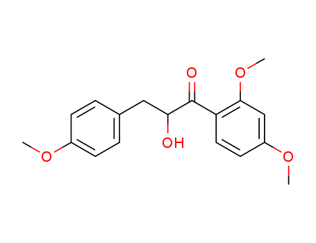 1-(2,4-dimethoxyphenyl)-2-hydroxy-3-(4-methoxyphenyl)propan-1-one