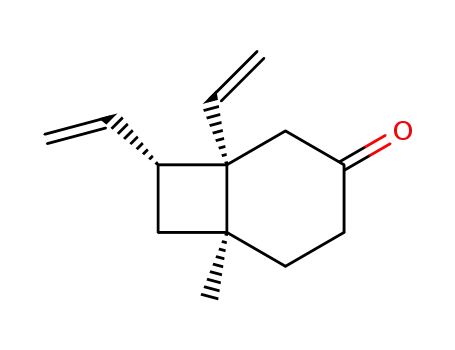 (1R*,6S*,8R*)-1,8-diethenyl-6-methylbicyclo<4.2.0>octan-3-one