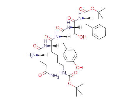 H-Gln-Lys(Boc)-Tyr-Ser-Phe-OBu<sup>t</sup>