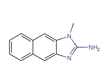 Molecular Structure of 30489-67-9 (1H-Naphth[2,3-d]imidazol-2-amine,1-methyl-(9CI))