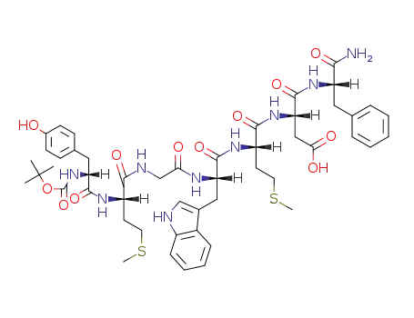 Boc-D-Tyr-Met-Gly-Trp-Met-Asp-Phe-NH<sub>2</sub>