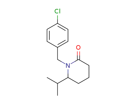 1-(4-chlorobenzyl)-6-isopropyl-2-piperidinone