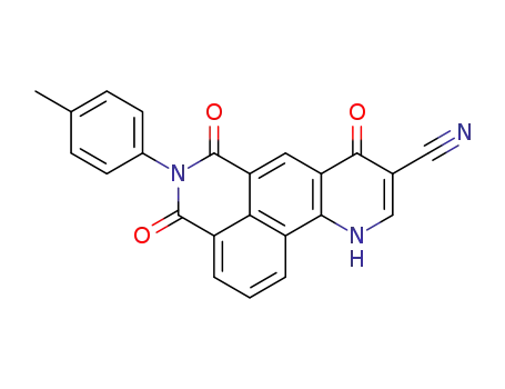9-cyano-5-(p-tolyl)-5,6,8,9,10,11-hexahydro-4H-isoquinolino<4,5-g>quinoline-4,6,8-trione